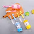 2 Pieces/Set of Baby Bottle Nipple Brush Long Handle Tea Sponge Cup Brush  Set